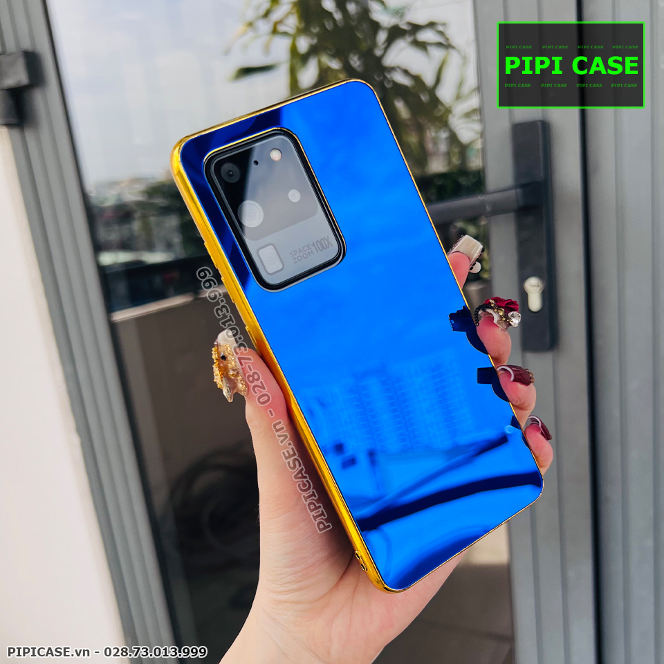 Ốp Lưng Samsung S20 Ultra - Alana - Xanh