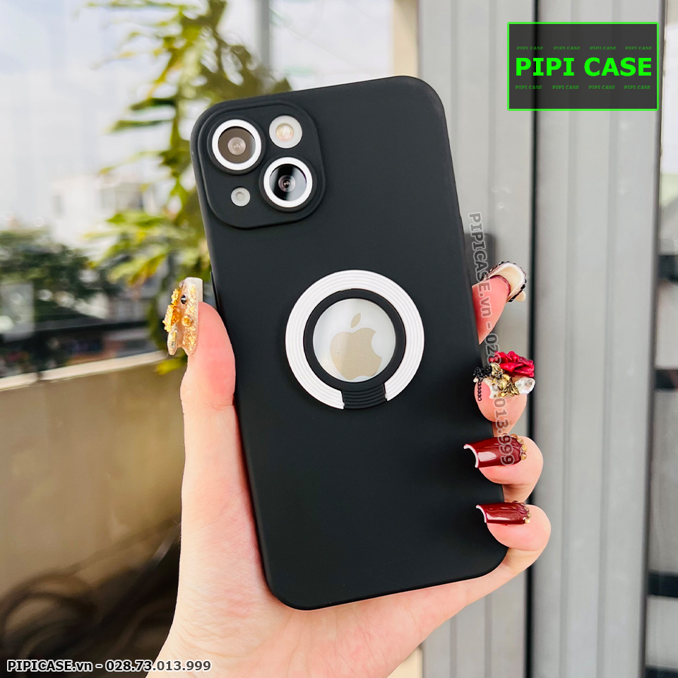 Ốp Lưng iPhone 13 - Kino - Trắng Đen