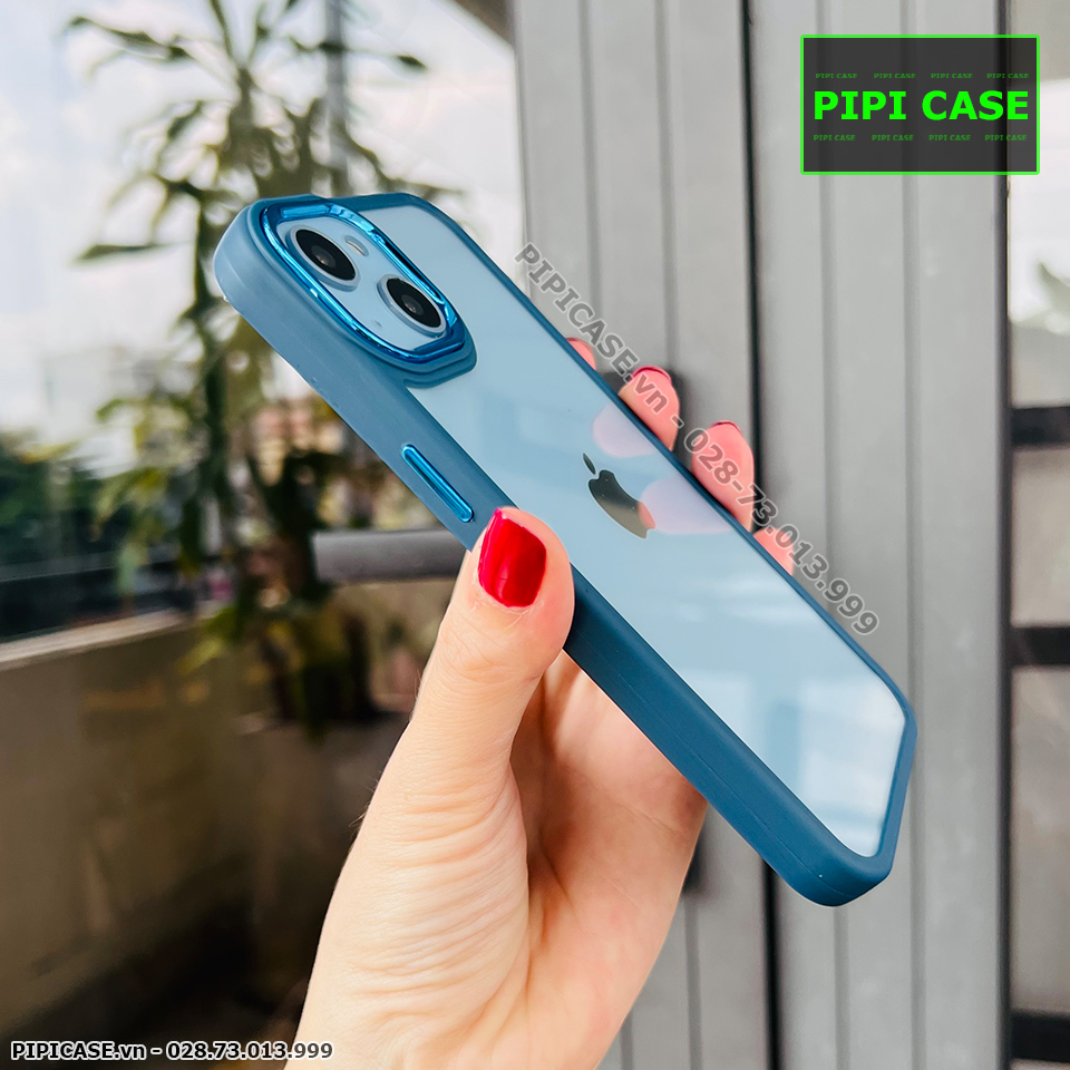 Ốp Lưng iPhone 14 - Olwen - Xanh Dương
