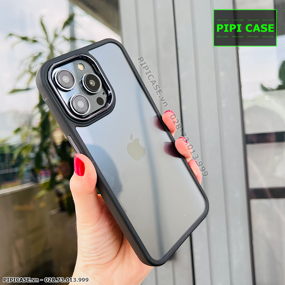 Ốp Lưng iPhone 14 Pro Max - Olwen - Đen