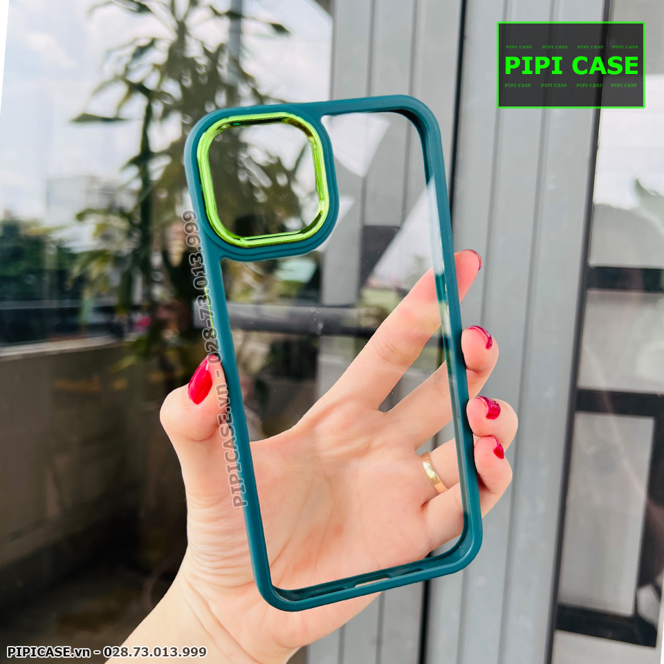 Ốp Lưng iPhone 14 Plus - Olwen - Xanh Rêu