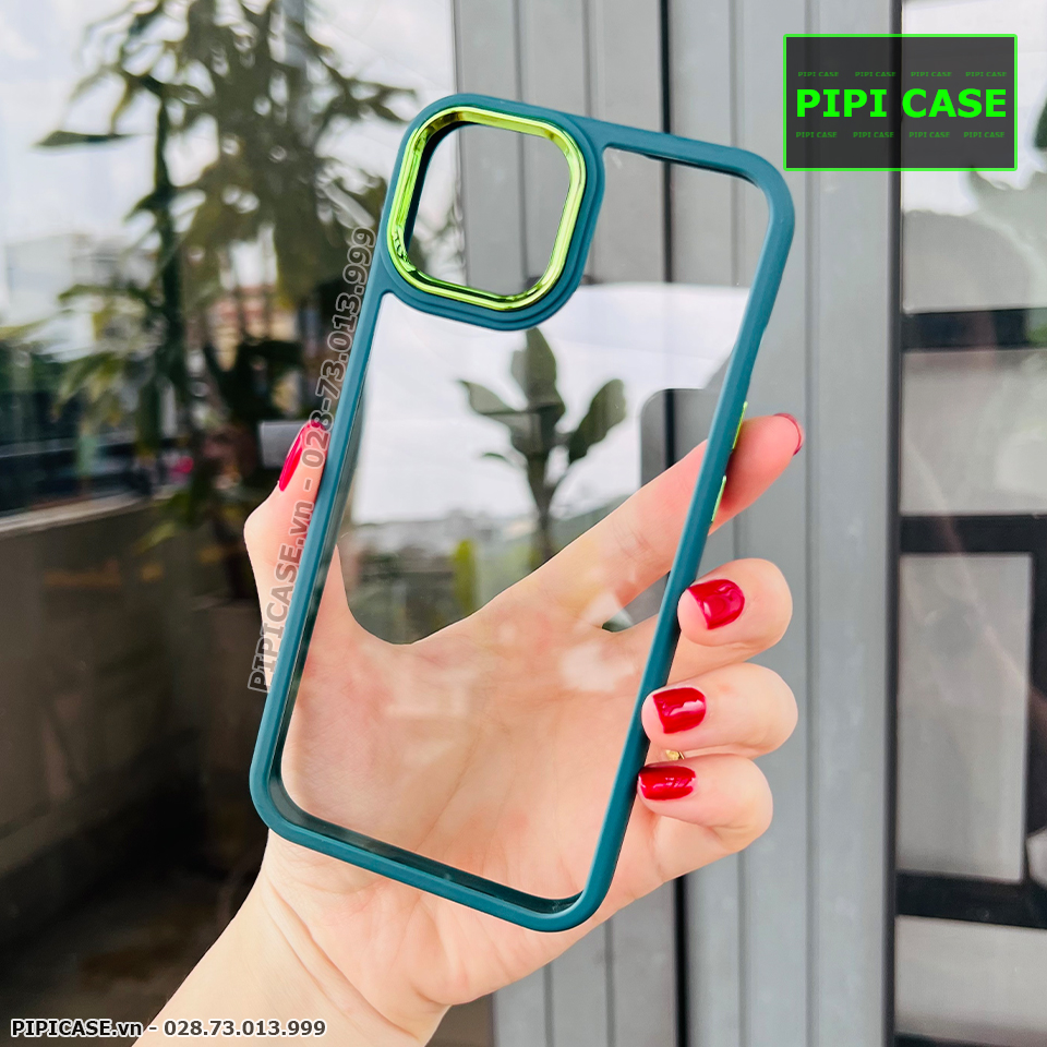 Ốp Lưng iPhone 14 Plus - Olwen - Xanh Rêu