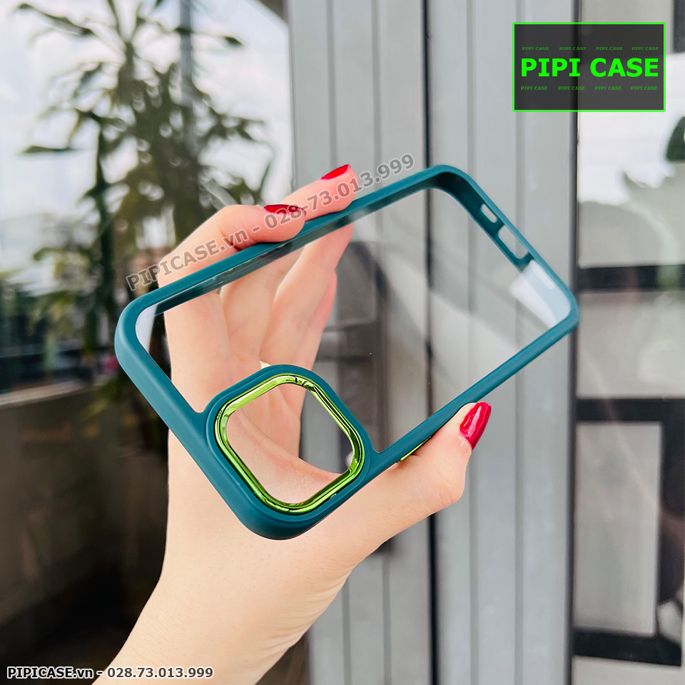 Ốp Lưng iPhone 14 Plus - Olwen - Xanh Rêu