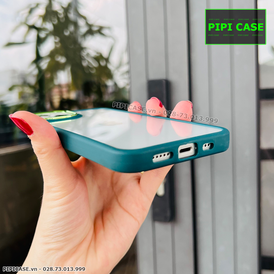 Ốp Lưng iPhone 14 Plus - Olwen - Xanh Rêu
