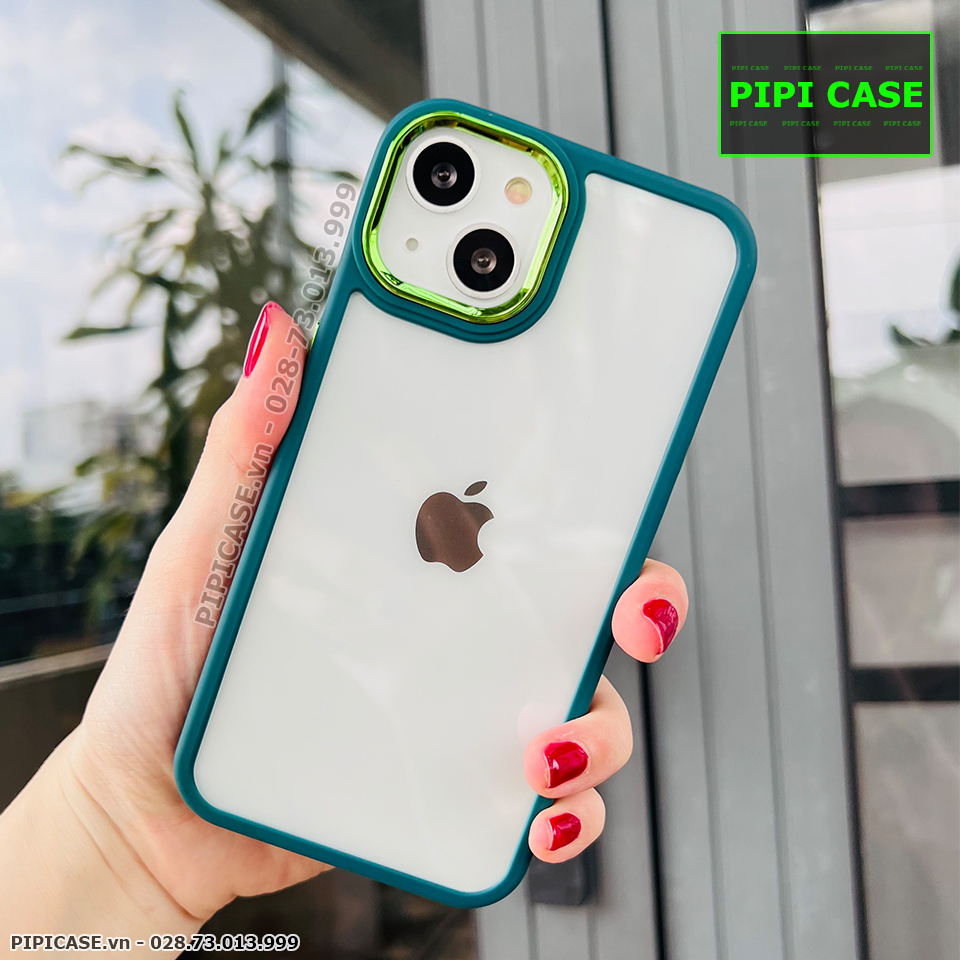 Ốp Lưng iPhone 14 Plus - Olwen - Xanh Rêu
