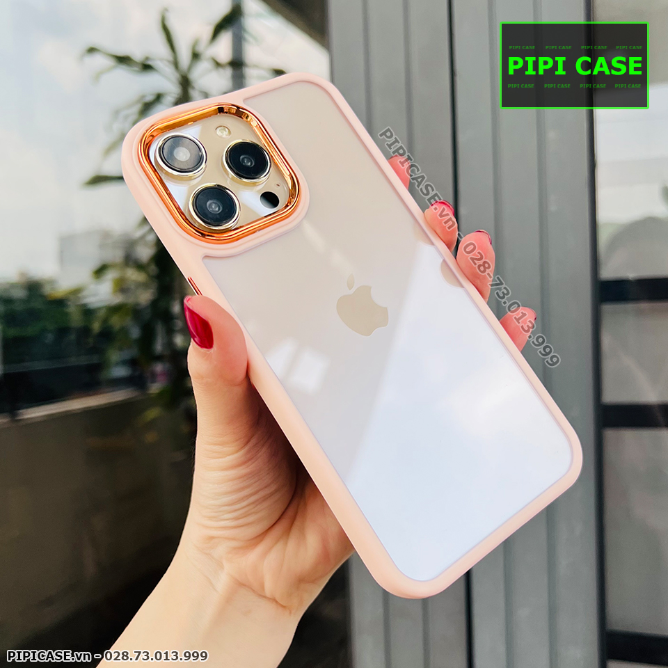 Ốp Lưng iPhone 14 Pro Max - Olwen - Hồng
