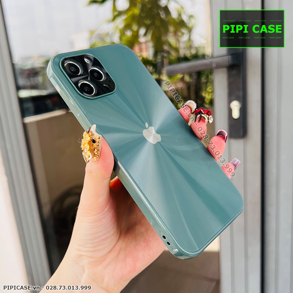 Ốp Lưng iPhone 12 Pro Max - Calyn - Xanh Rêu