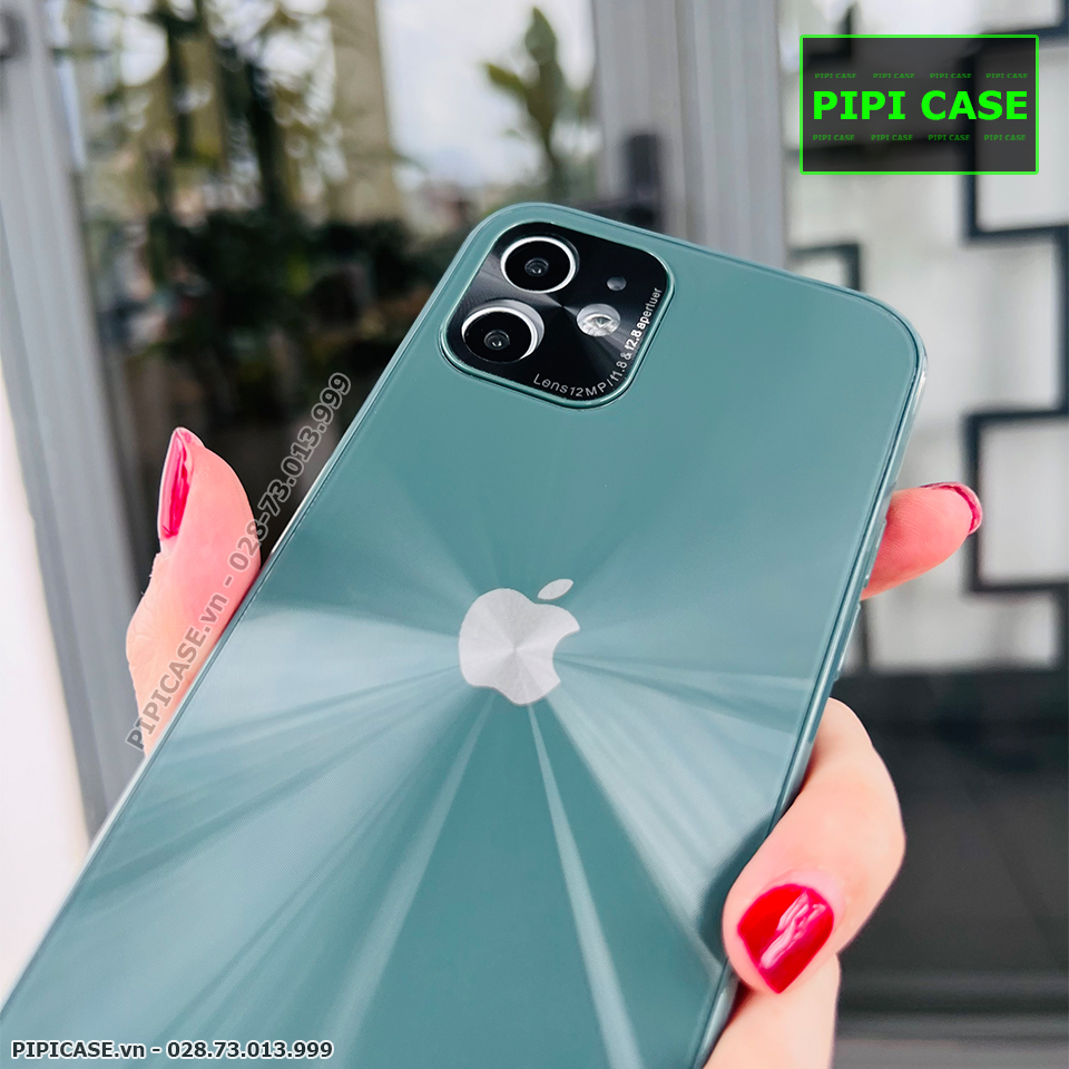 Ốp Lưng iPhone 12 - Calyn - Xanh Rêu