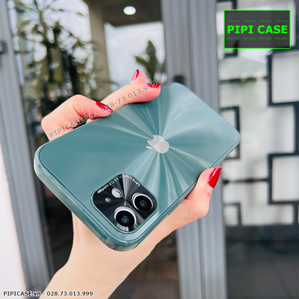 Ốp Lưng iPhone 12 - Calyn - Xanh Rêu