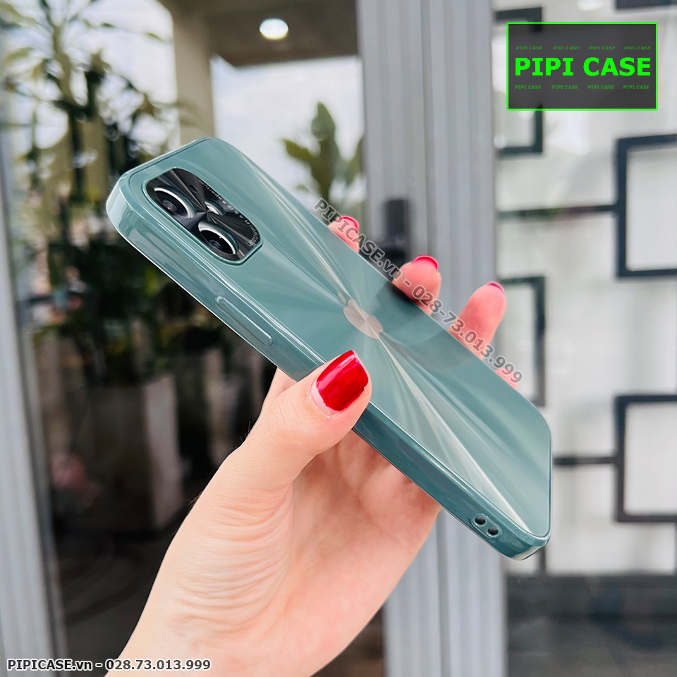 Ốp Lưng iPhone 12 - Calyn - Xanh Rêu