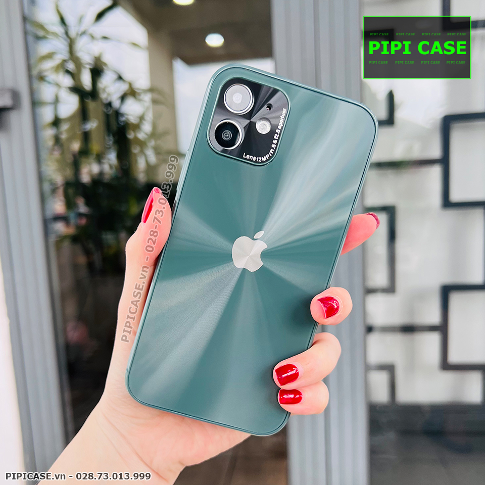 Ốp Lưng iPhone 12 - Calyn - Xanh Rêu