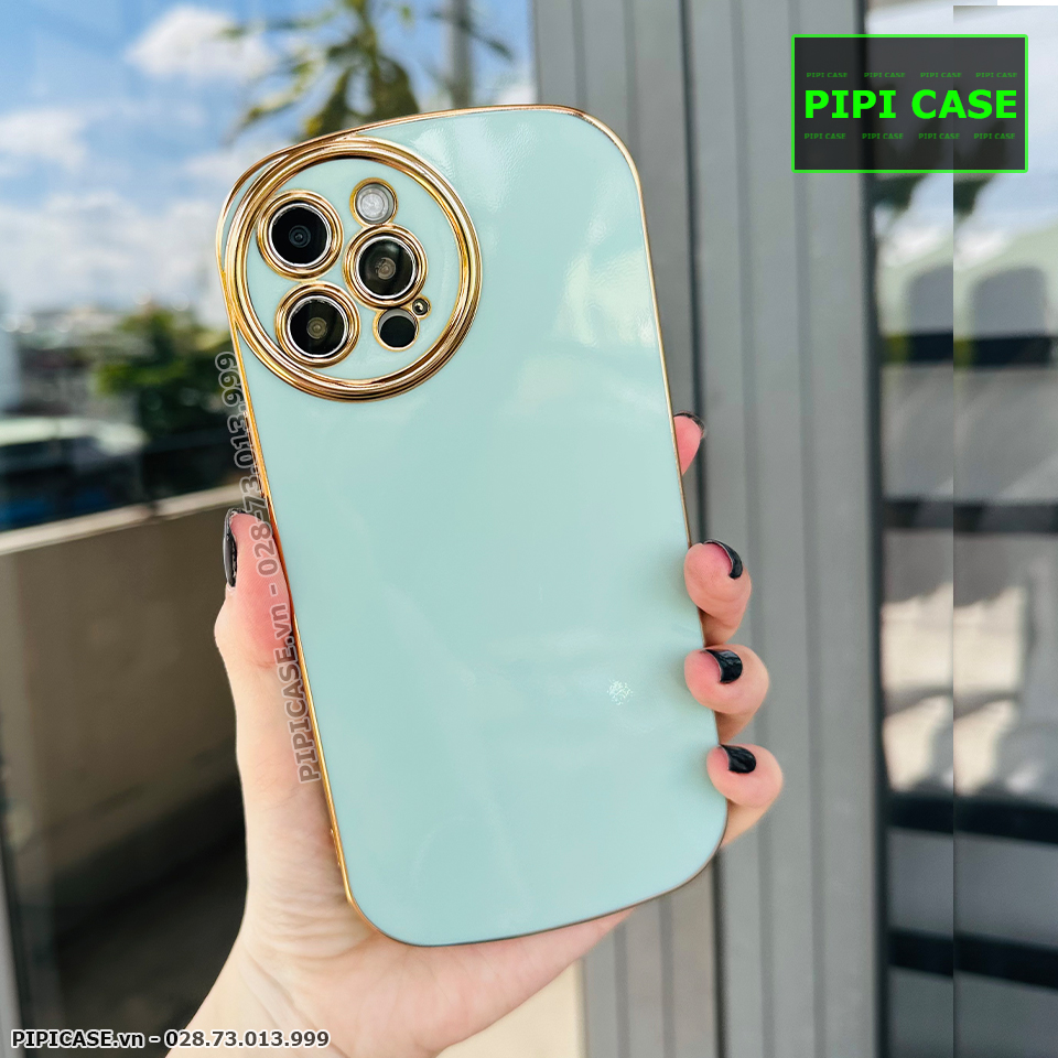 Ốp Lưng iPhone 12 Pro Max - Sienna - Xanh Mint