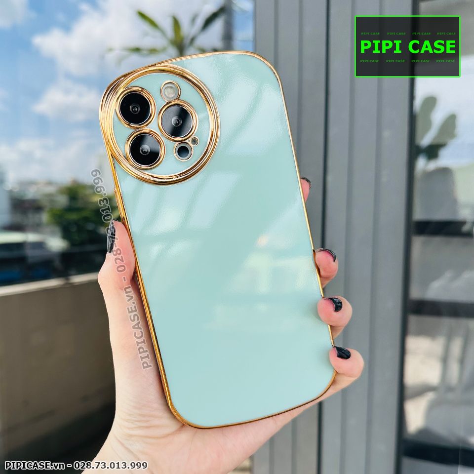 Ốp Lưng iPhone 14 Pro Max - Sienna - Xanh Mint