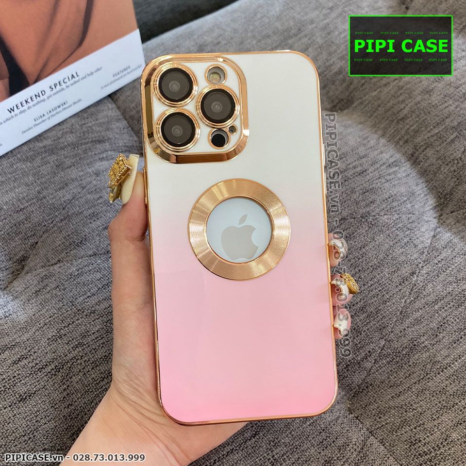 Ốp Lưng iPhone 14 Pro Max - Nin - Hồng