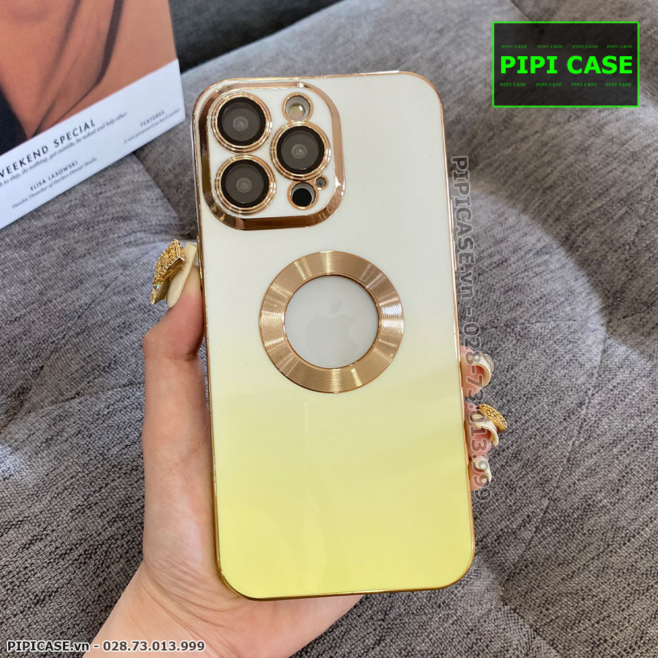Ốp Lưng iPhone 14 Pro Max - Nin - Vàng