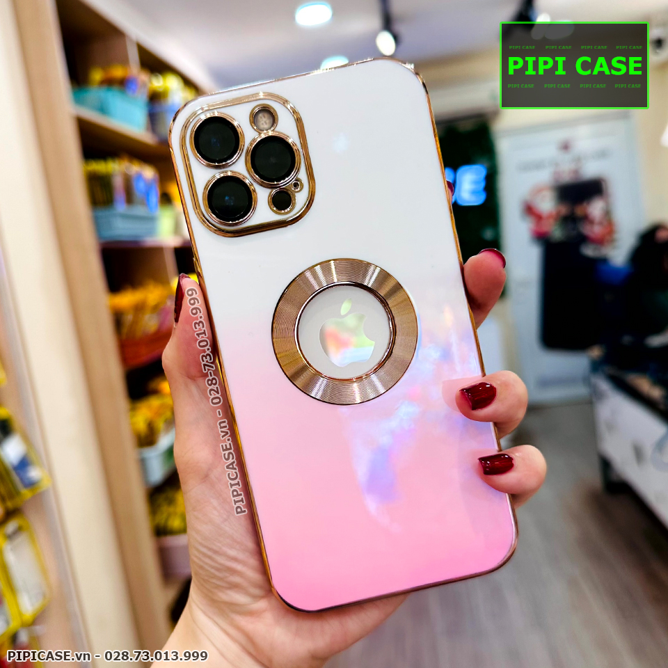 Ốp Lưng iPhone 13 Pro Max - Nin - Hồng