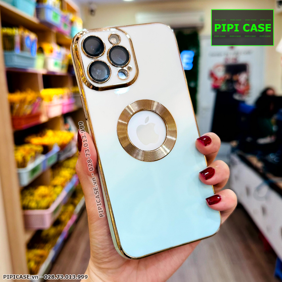 Ốp Lưng iPhone 13 Pro Max - Nin - Xanh