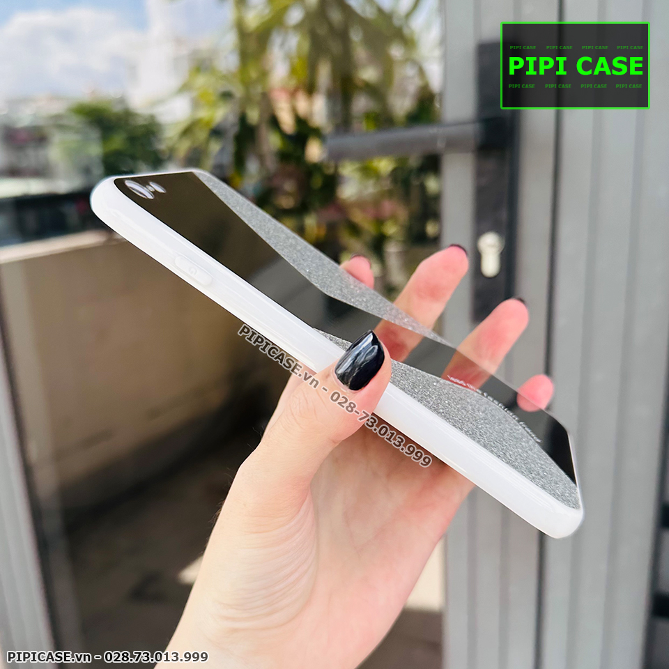 Ốp Lưng iPhone 6 Plus / 6S Plus - Glitter Mirror - Trắng