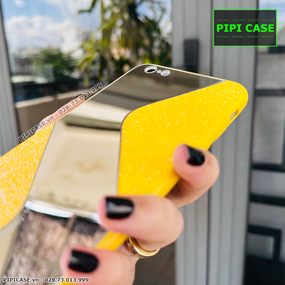 Ốp Lưng iPhone 6 Plus / 6S Plus - Glitter Mirror - Vàng