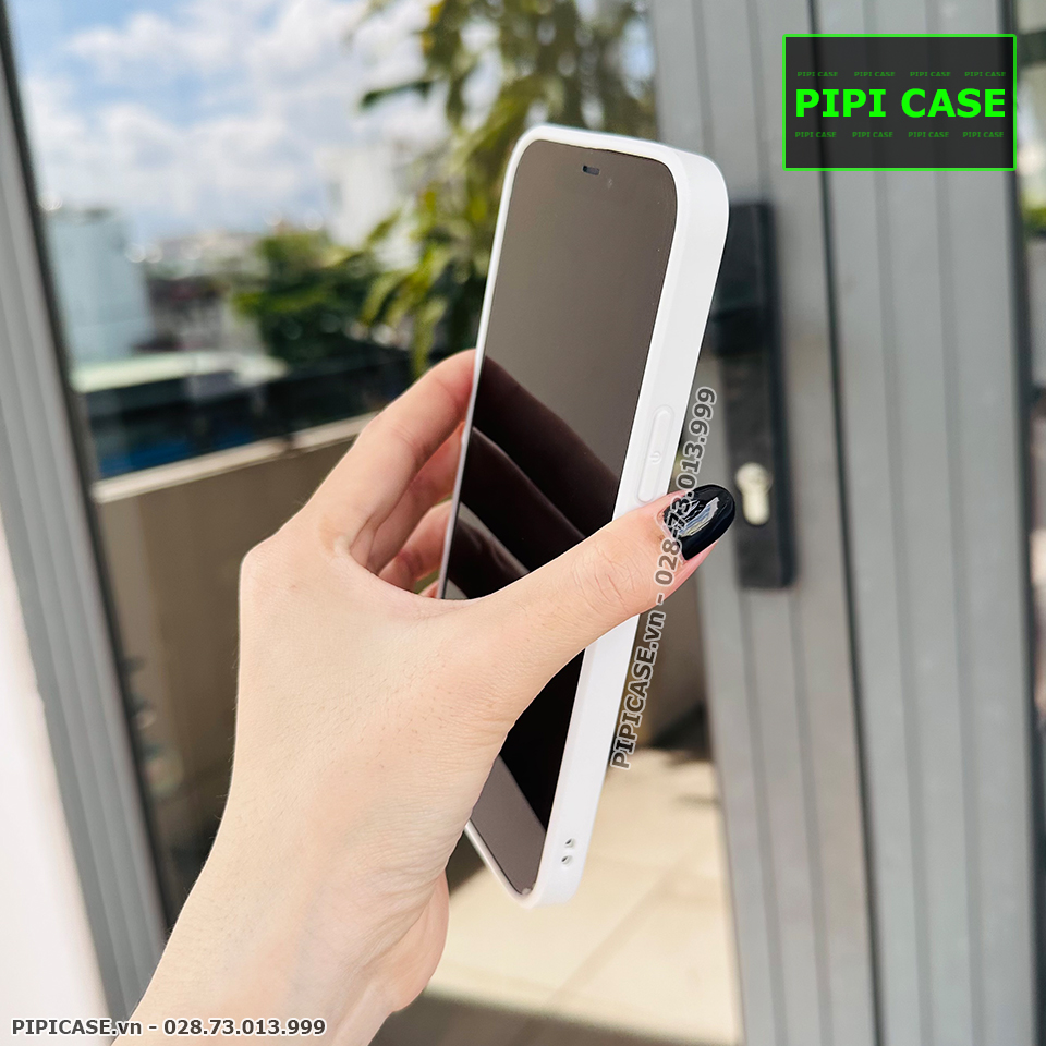 Ốp Lưng iPhone 12 Pro Max - Glitter Mirror - Trắng
