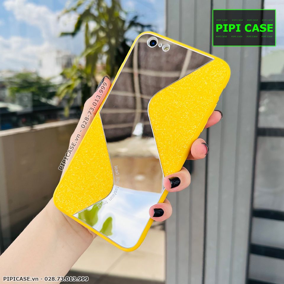 Ốp Lưng iPhone 6 Plus / 6S Plus - Glitter Mirror - Vàng