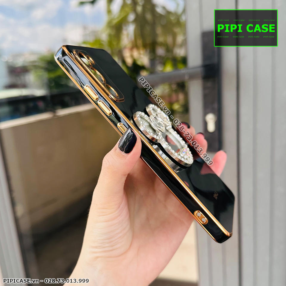 Ốp Lưng Samsung S20 FE - Mic Gương - Đen