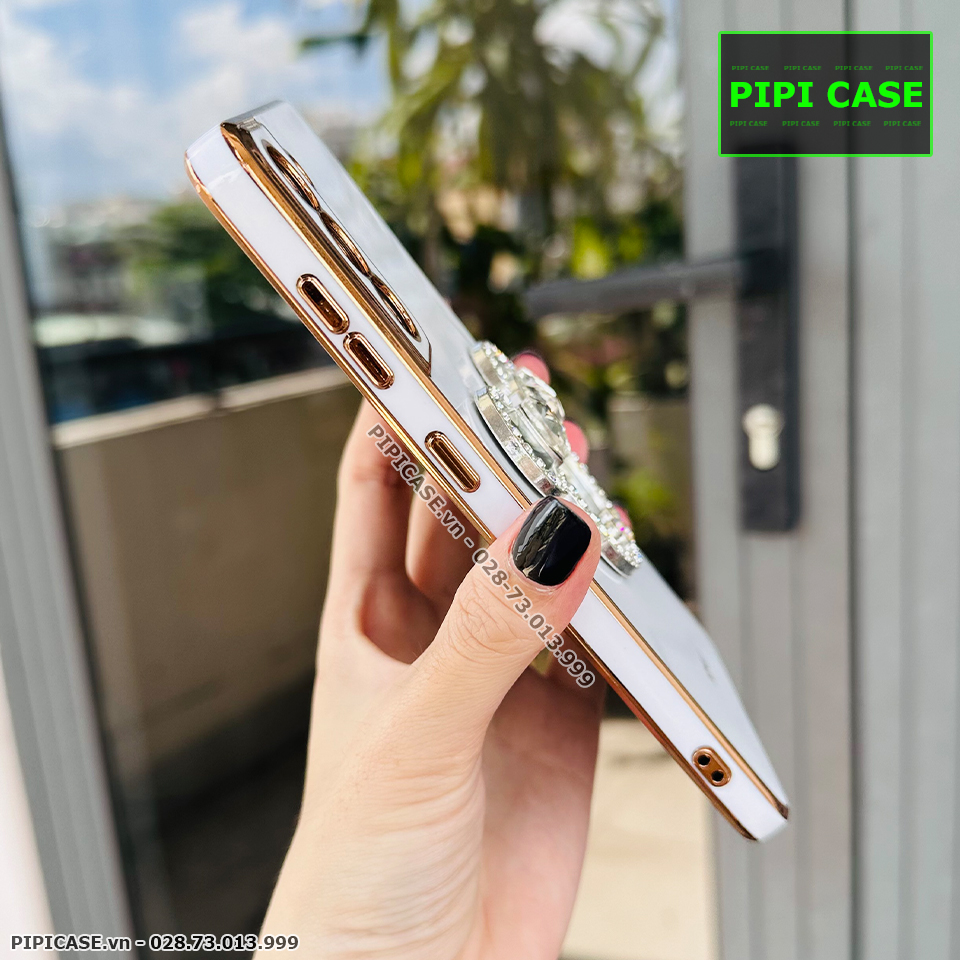 Ốp Lưng Samsung S21 Plus 5G - Mic Gương - Trắng