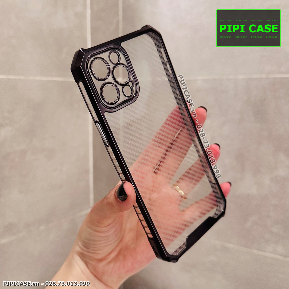 Ốp Lưng iPhone 12 Pro Max - Mark - Đen
