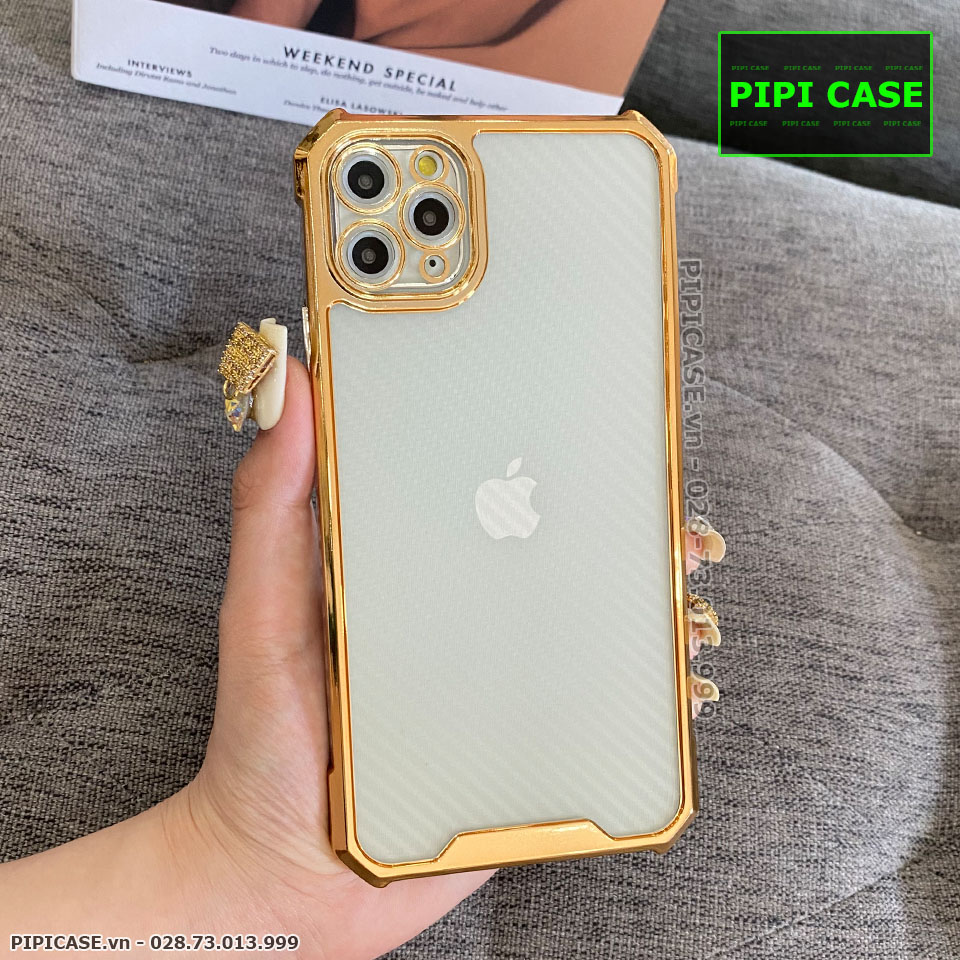 Ốp Lưng iPhone 11 Pro Max - Mark - Vàng