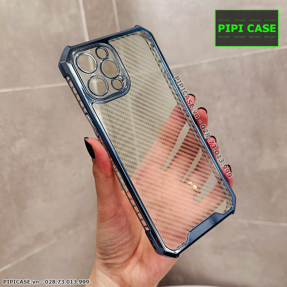 Ốp Lưng iPhone 12 Pro Max - Mark - Xanh Nhạt