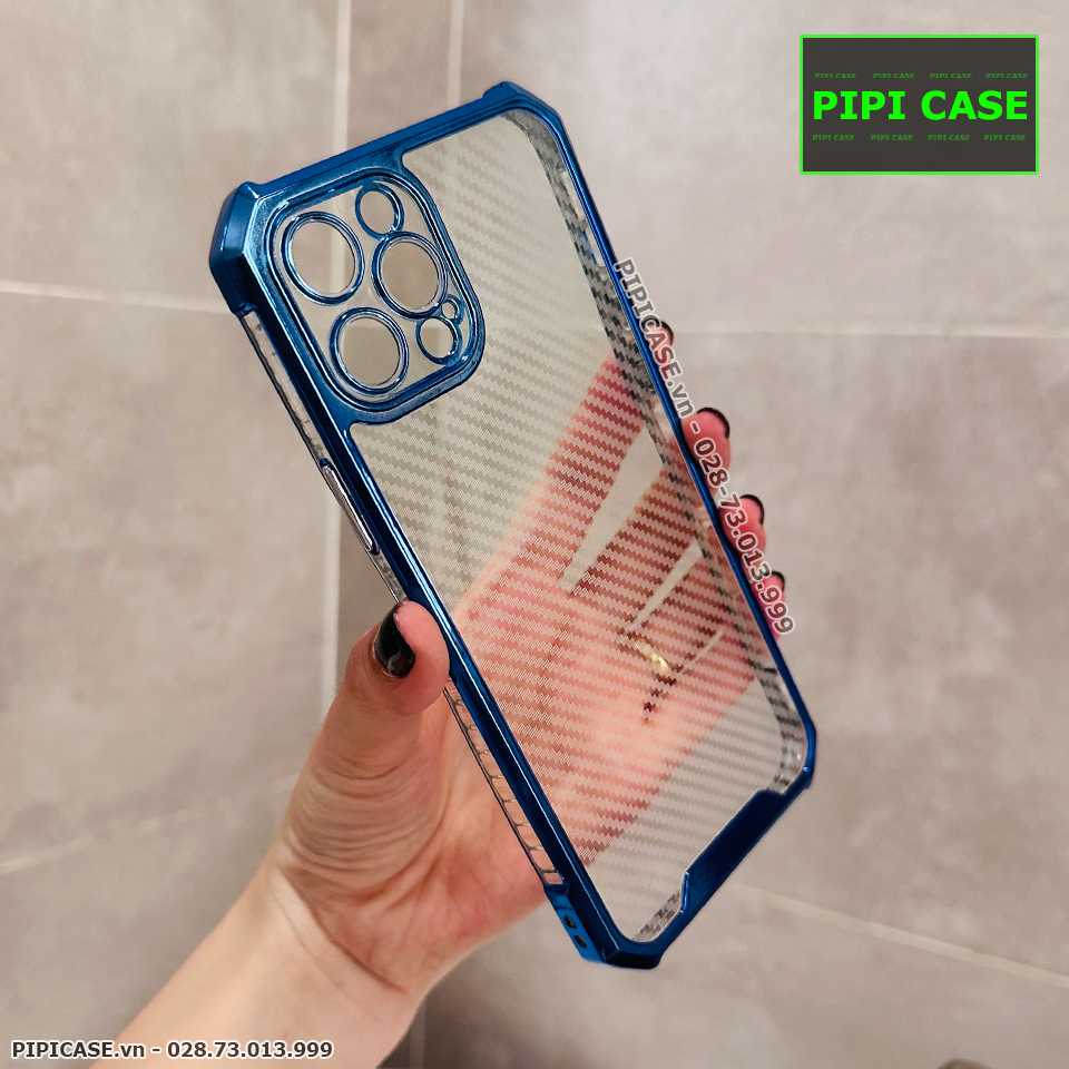 Ốp Lưng iPhone 12 Pro Max - Mark - Xanh Dương