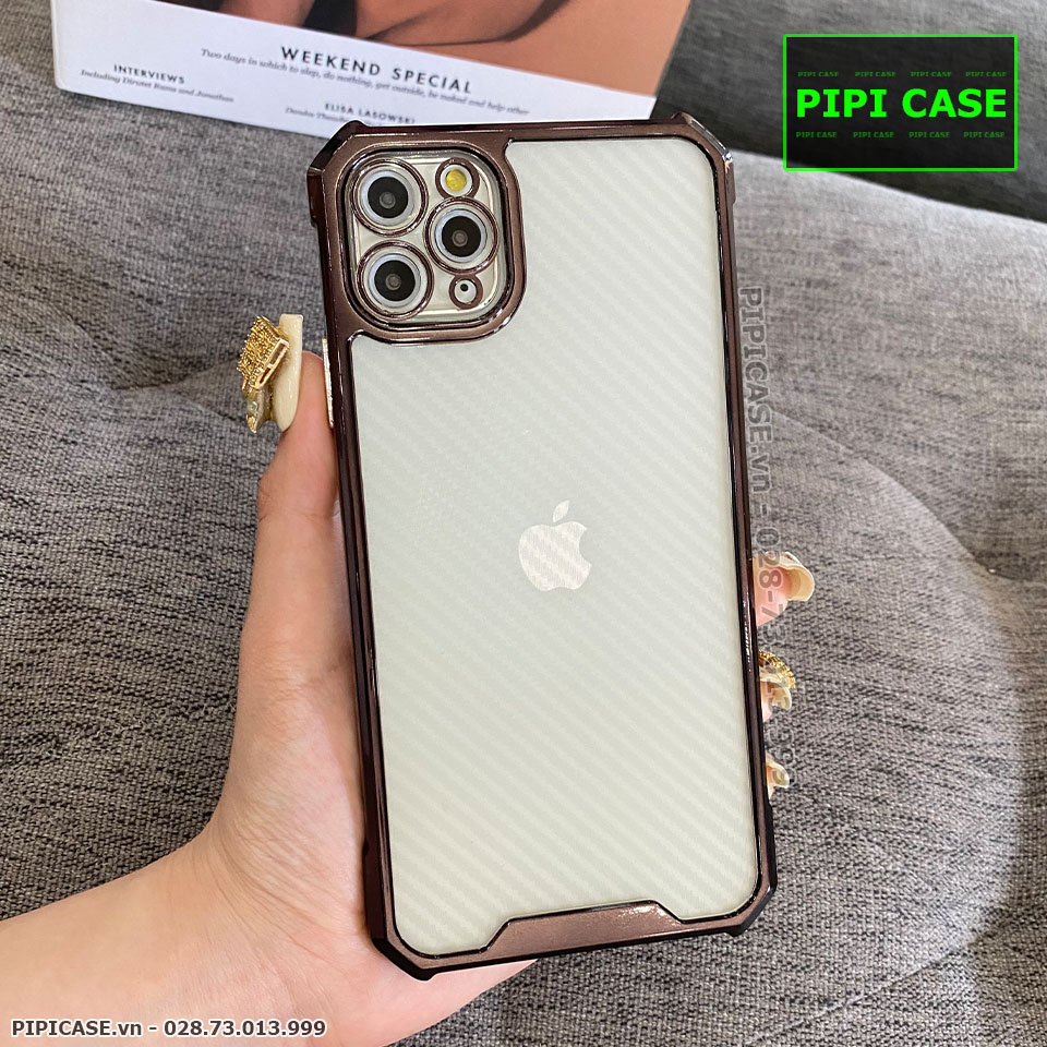 Ốp Lưng iPhone 11 Pro Max - Mark - Đen
