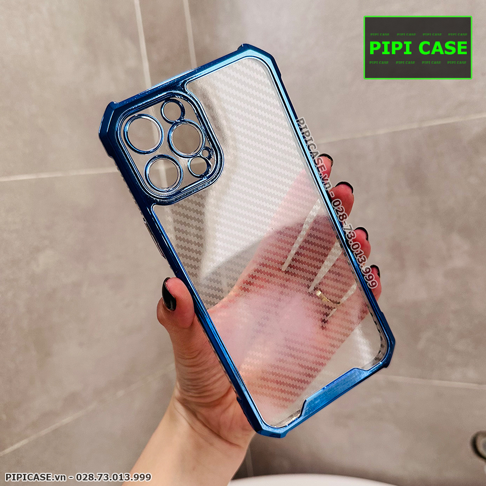 Ốp Lưng iPhone 12 Pro Max - Mark - Xanh Dương