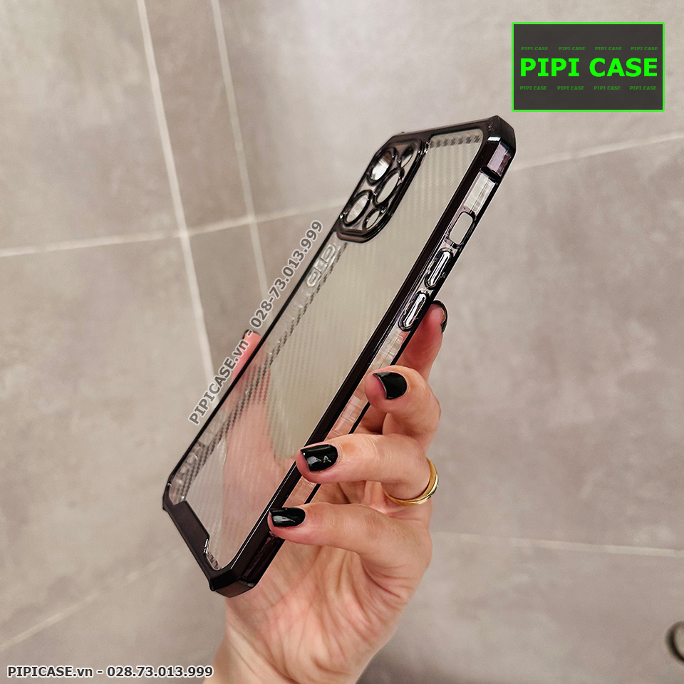 Ốp Lưng iPhone 12 Pro Max - Mark - Đen