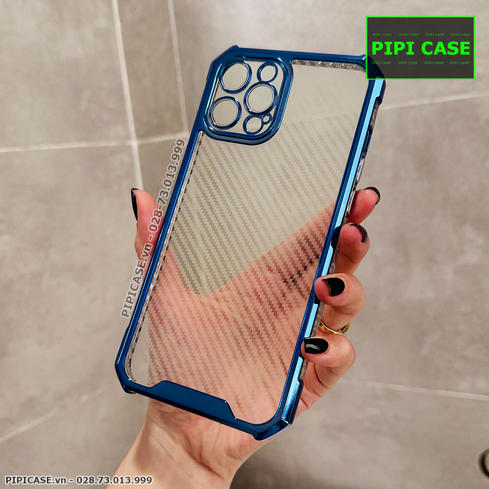 Ốp Lưng iPhone 12 Pro Max - Mark - Xanh Dương