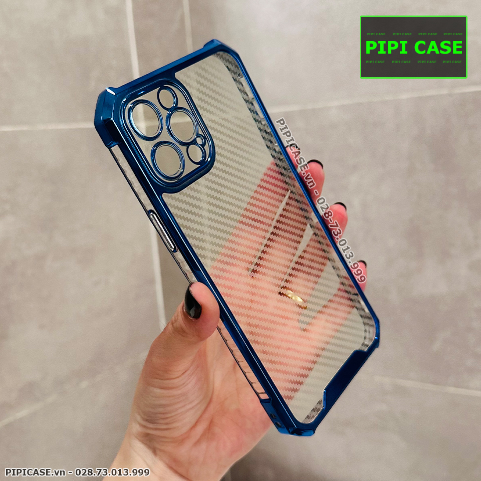 Ốp Lưng iPhone 12 Pro Max - Mark - Xanh Dương