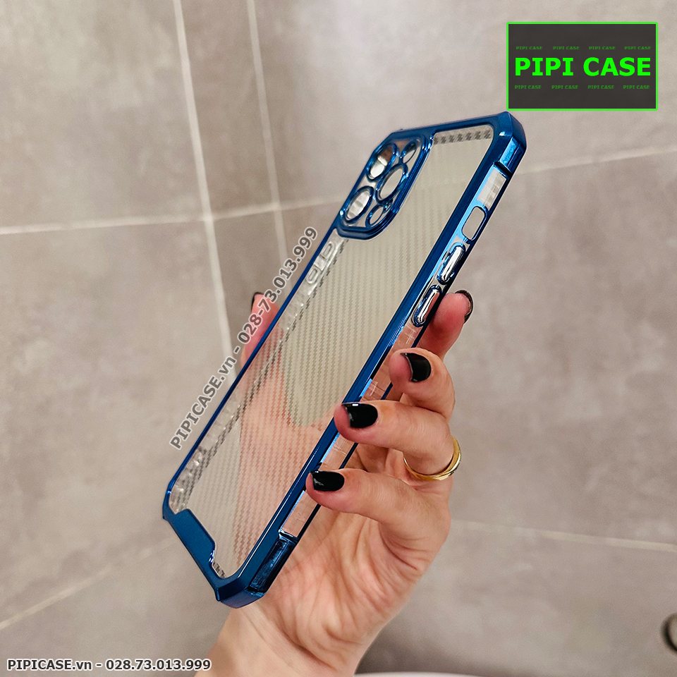 Ốp Lưng iPhone 12 Pro Max - Mark - Xanh Dương