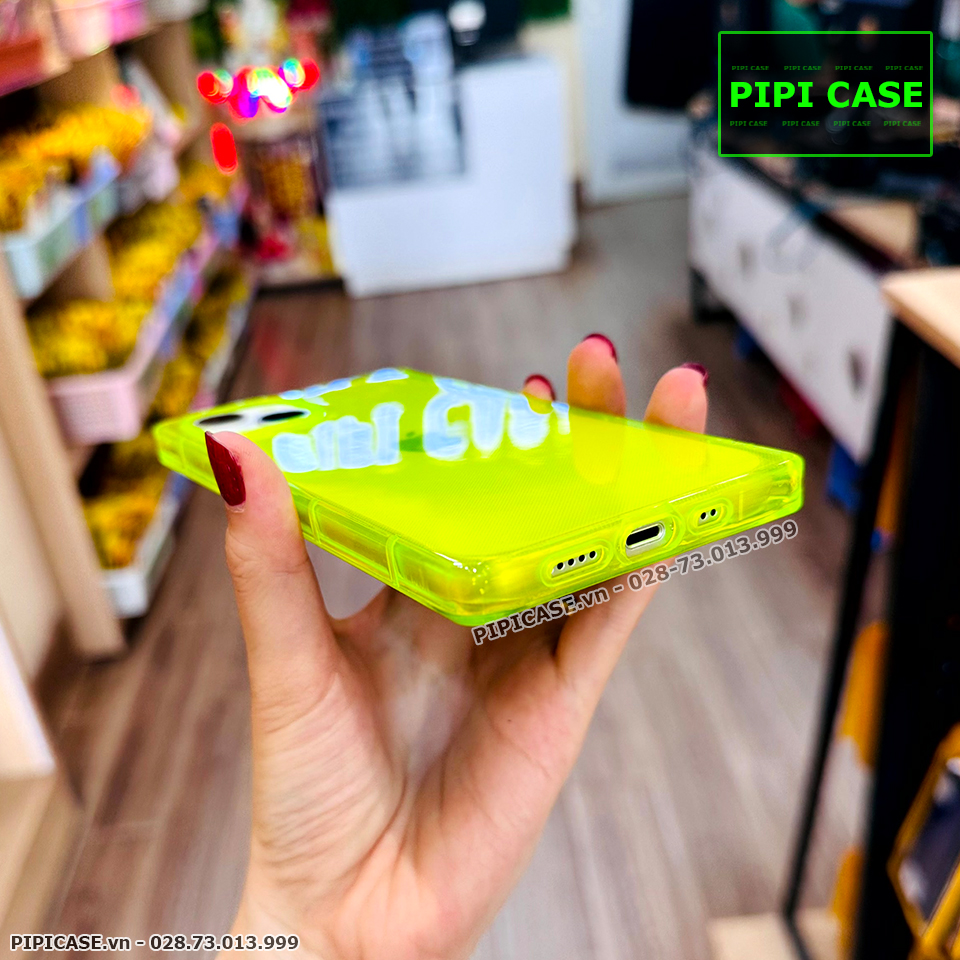 Ốp Lưng iPhone 13 - Layla - Vàng Dạ Quang