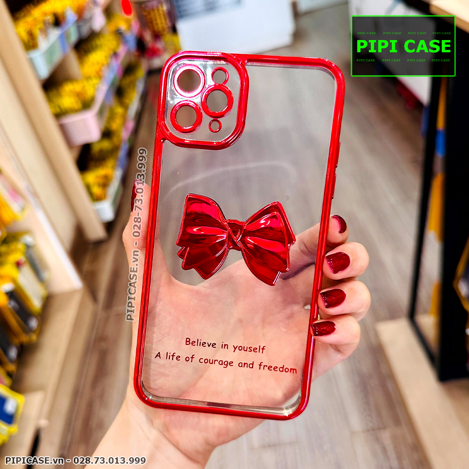 Ốp Lưng iPhone 11 Pro Max - Bling Bling - Đỏ