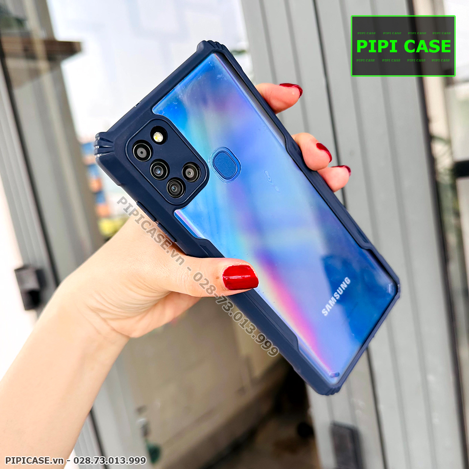 Ốp Lưng Samsung A21S - Bigtal - Xanh Dương