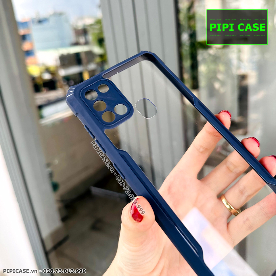 Ốp Lưng Samsung A21S - Bigtal - Xanh Dương