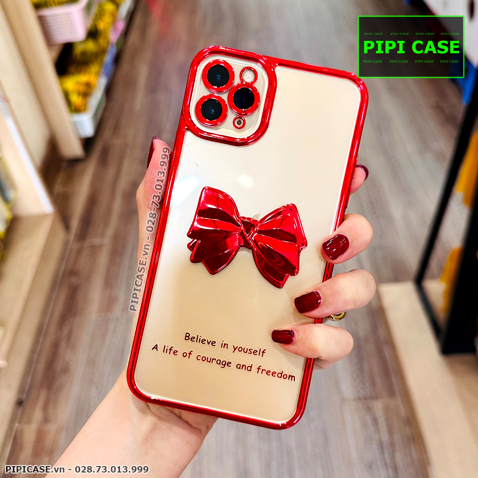 Ốp Lưng iPhone 11 Pro Max - Bling Bling - Đỏ