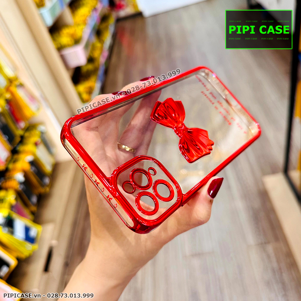 Ốp Lưng iPhone 11 Pro Max - Bling Bling - Đỏ
