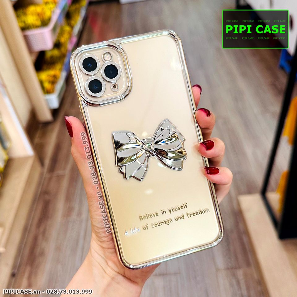 Ốp Lưng iPhone 11 Pro Max - Bling Bling - Bạc