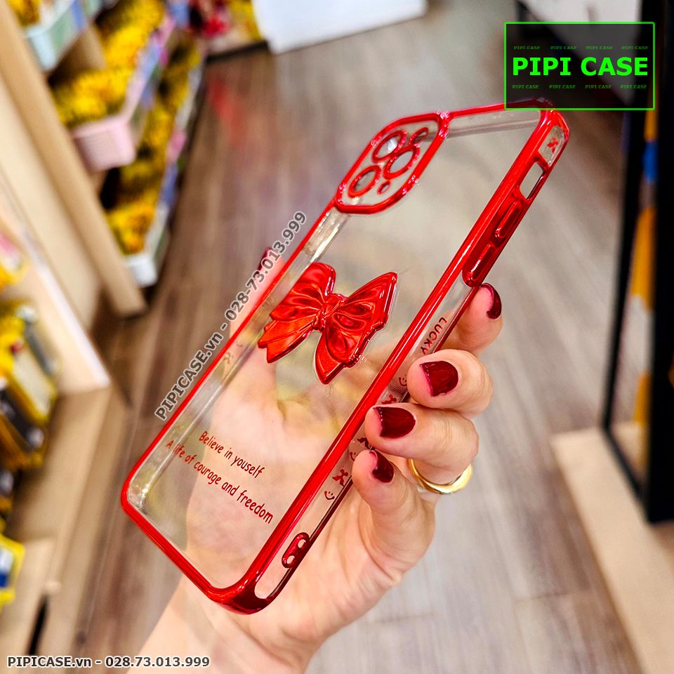 Ốp Lưng iPhone 11 Pro Max - Bling Bling - Đỏ