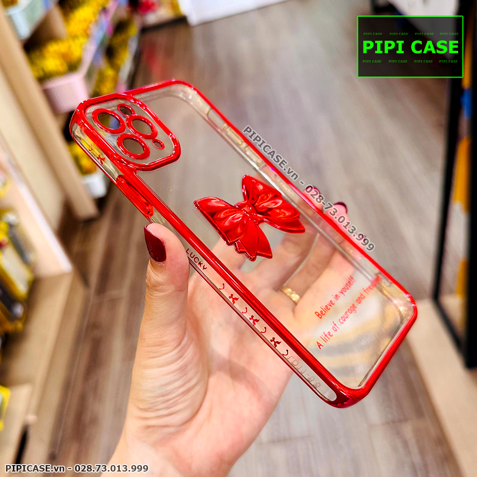 Ốp Lưng iPhone 11 Pro Max - Bling Bling - Đỏ