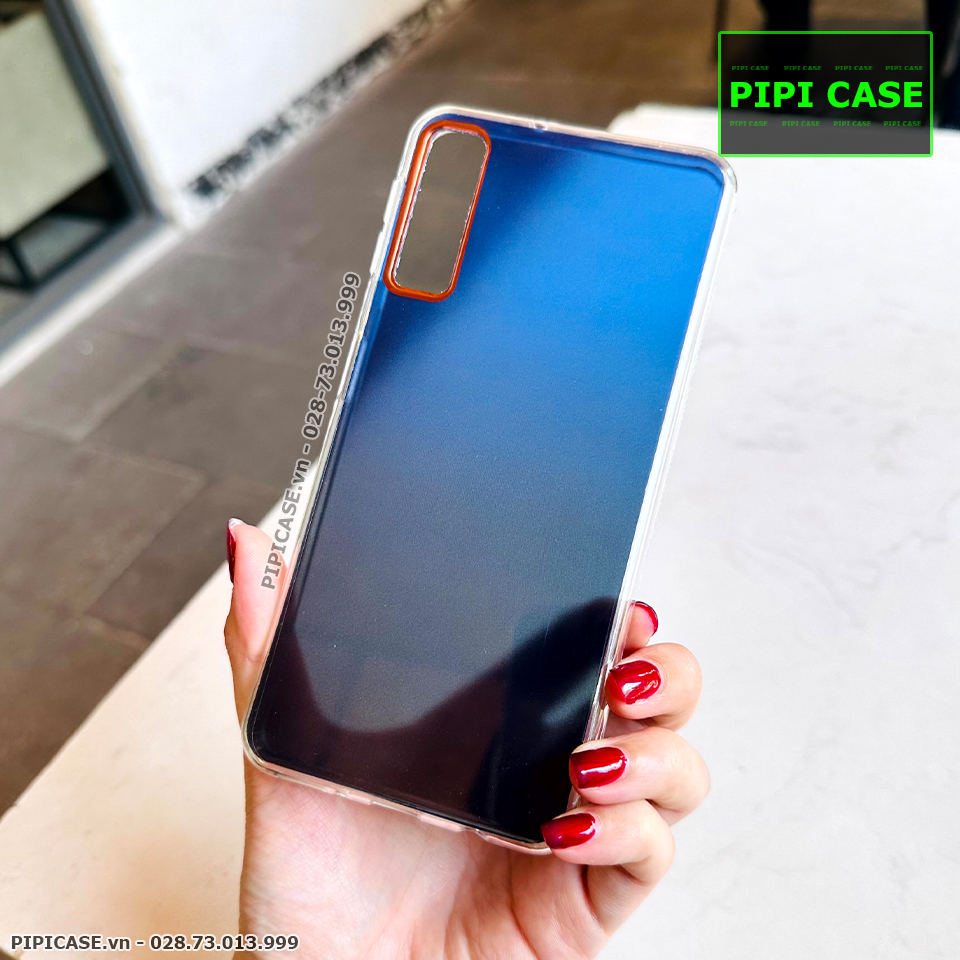 Ốp Lưng Samsung A7 2018 - Bonnie - Xanh Dương