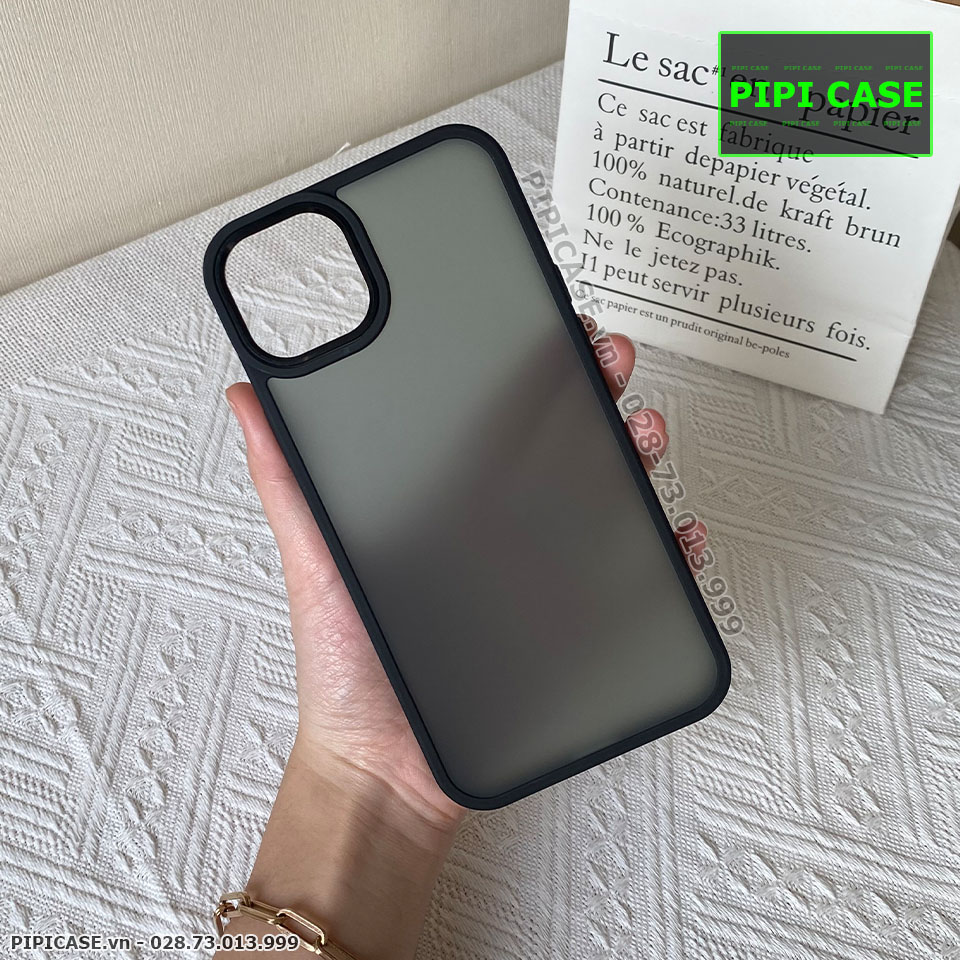 Ốp Lưng iPhone 14 Plus - Gina - Đen