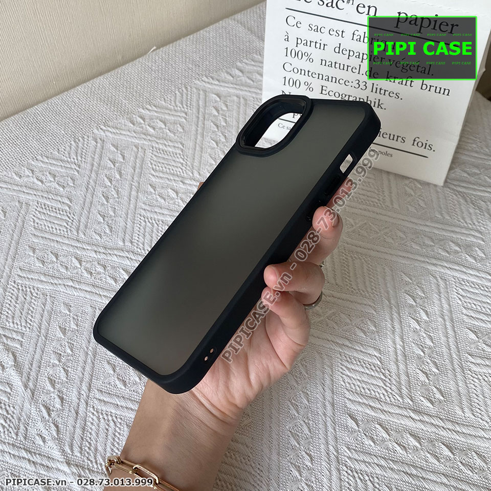 Ốp Lưng iPhone 14 Plus - Gina - Đen