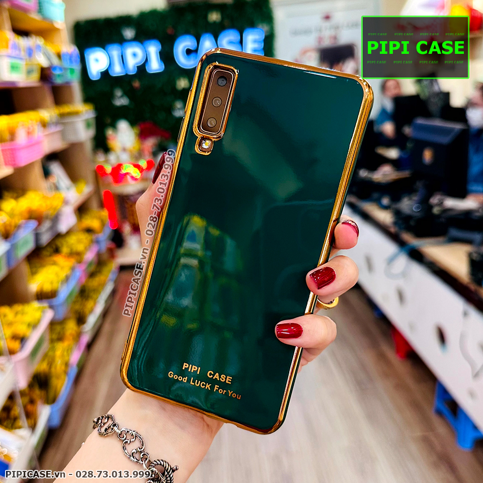Ốp Lưng Samsung A7 2018 - Royal - Xanh Lá